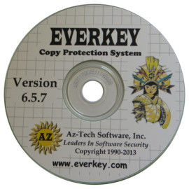 Closeup of EVERKEY System CD