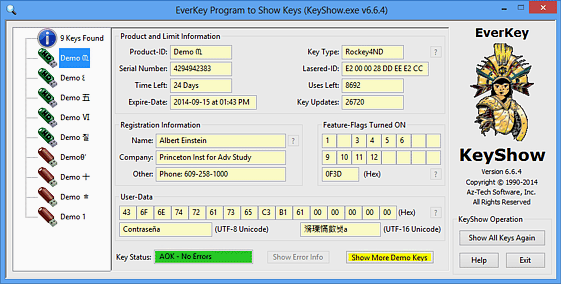 EverKey KeyShow Program