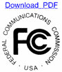 Federal Communications Commission Approved